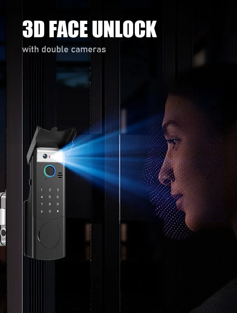 WAFU WF-014 3D 人脸猫眼智能锁 — 3D 人脸识别锁、智能猫眼锁 | 细节图 4