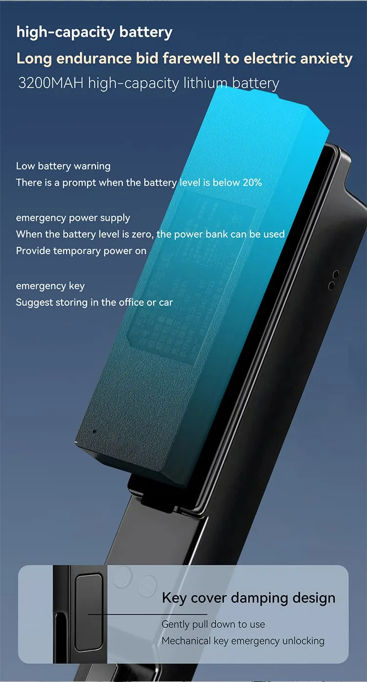 WAFU WAFU H2 7合1 智能锁 — smart lock, face recognition | 细节图 11