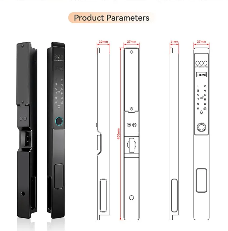WAFU WAFU H2 7合1 智能锁 — smart lock, face recognition | 细节图 13