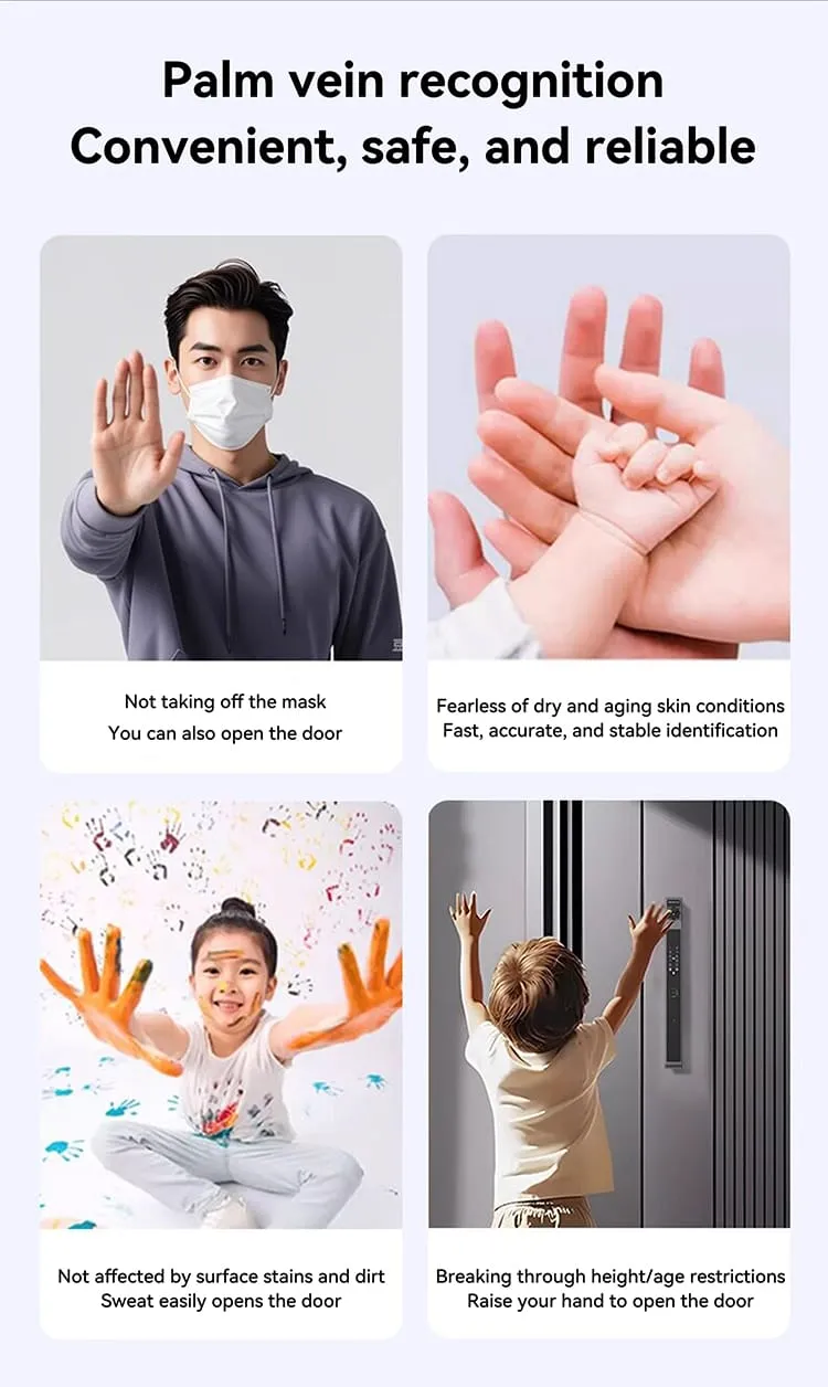 WAFU WAFU H2 7合1 智能锁 — smart lock, face recognition | 细节图 6