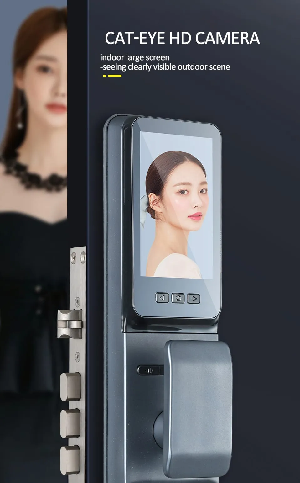 WAFU WF-MY4 3D 可视猫眼锁 — 3D 人脸识别、可视猫眼锁 | 细节图 7