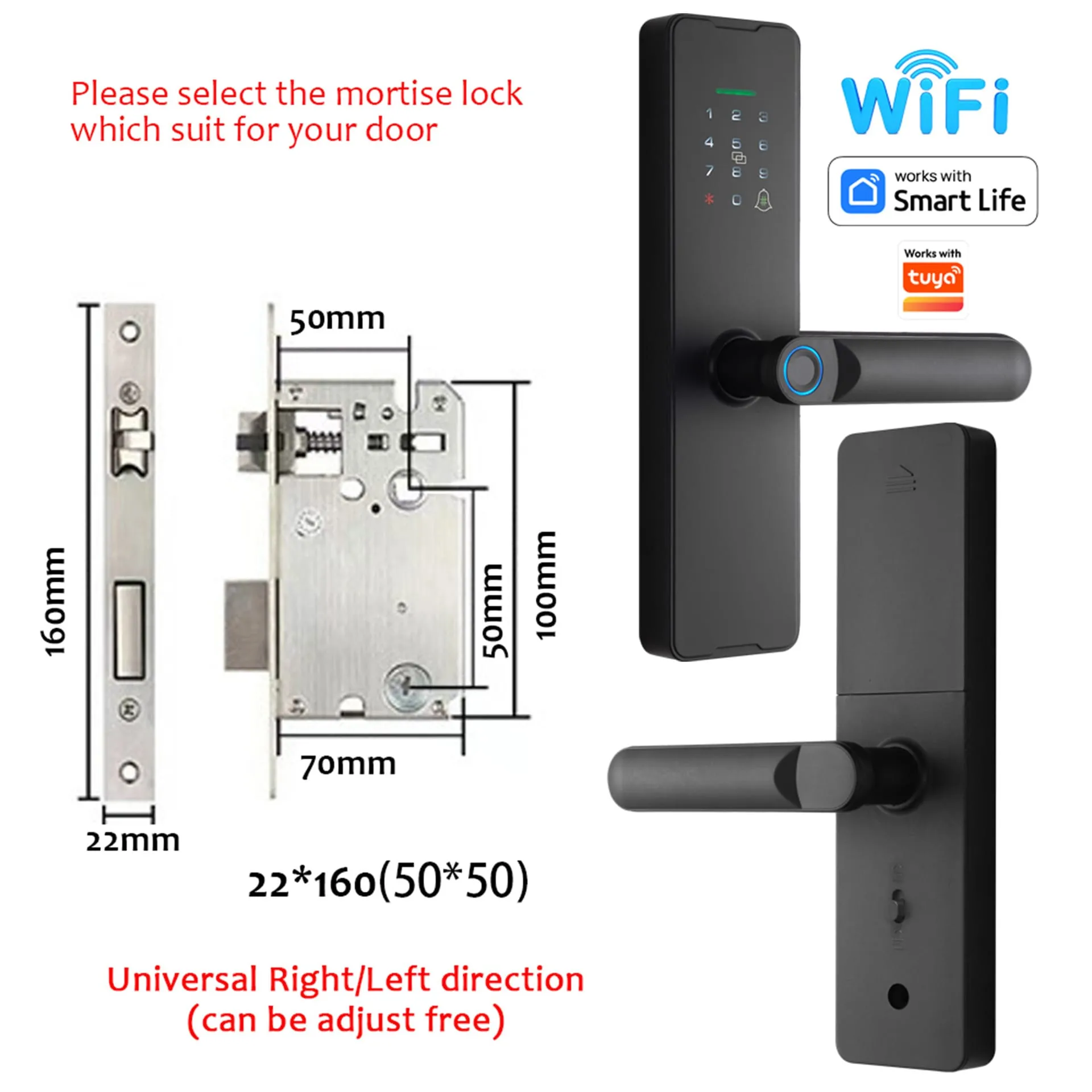 WAFU WF-X8 智能猫眼锁 — 智能猫眼锁、10 语言菜单 | 产品图 6