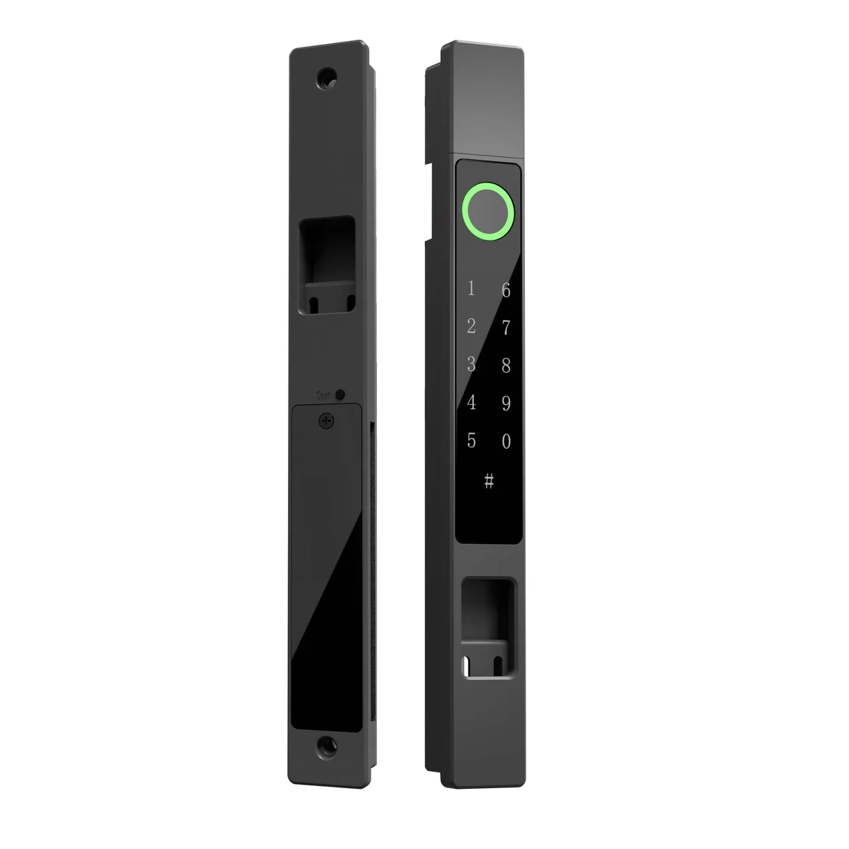 WAFU WF-N1推拉门智能指纹锁正反面